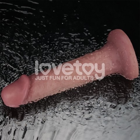 WIBRATOR 8'' VIBRATING DUAL DENSITY POWER COCK