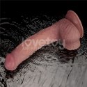 WIBRATOR 9'' VIBRATING DUAL DENSITY POWER COCK