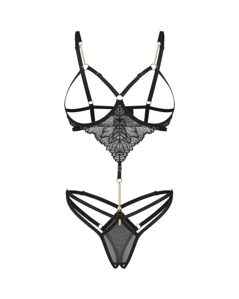 Body otwarte Matildea Black L/XL Obsessive