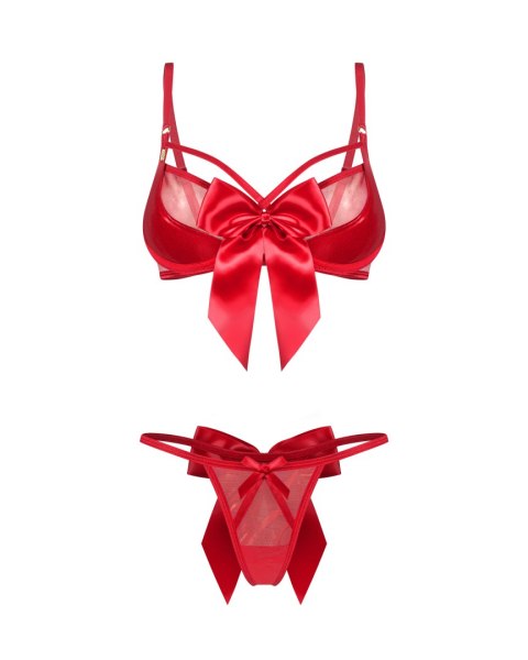 Komplet 2-częściowy Gifty Red L/XL Obsessive