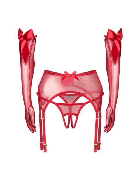Komplet 3-częściowy Gifty Red L/XL Obsessive