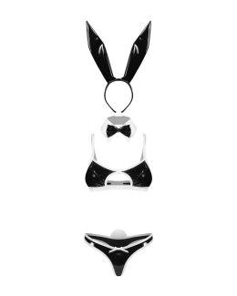 Kostium 4-częściowy S/M Night Bunny Obsessive
