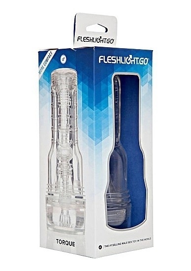 Fleshlight GO Torque Ice – kompaktowy masturbator podróżny