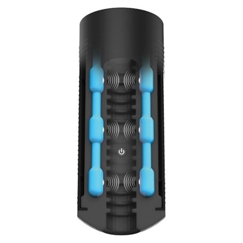 Kiiroo Titan: ręczny masturbator z 9 silnikami wibracyjnymi w trzech strefach, Bluetooth i akumulatorem.