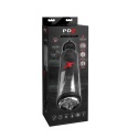 Pipedream PDX Elite Deluxe Mega-Bator Clear – masturbator Hands-Free z rotacją i ruchem posuwisto-zwrotnym