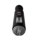 Pipedream PDX Elite Ultimate Milker Clear – masturbator obrotowy Hands-Free z dźwiękiem
