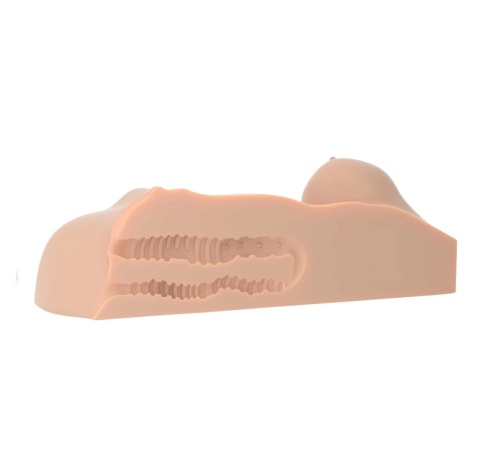 PDX Plus Perfect DD's Masturbator Light – półtułów z biustem DD