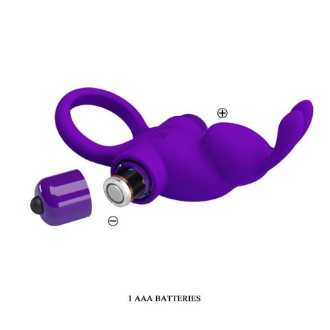 PIERŚCIEŃ PRETTY LOVE - VIBRANT PENIS RING 1