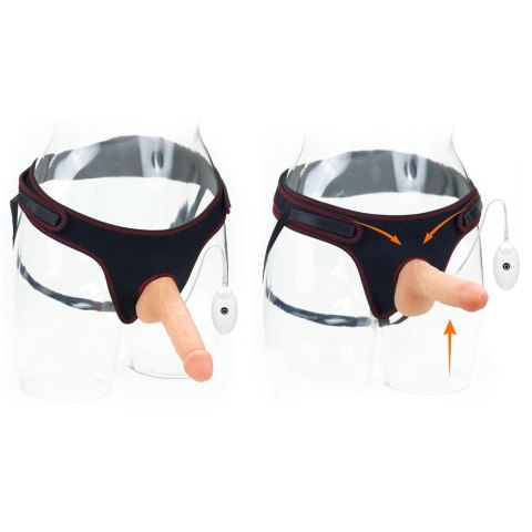 STRAP ON Z WIBRACJĄ 7.0"
