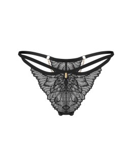 Stringi Matildea Black L/XL Obsessive